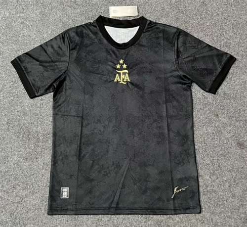 2022-23 Argentina Black Thailand Soccer Jersey AAA-709/711