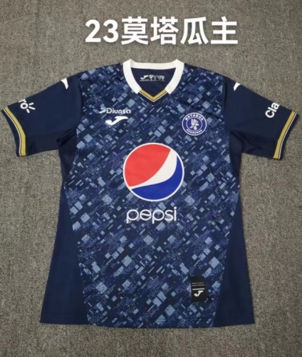 2022-23 Motagua Home Royal Blue Thailand Soccer Jersey AAA-709