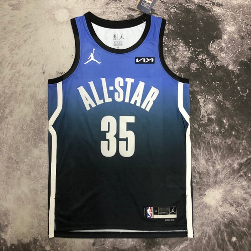 All Star 2023 Season NBA All-Star Version Light Purple #35 Jersey-311