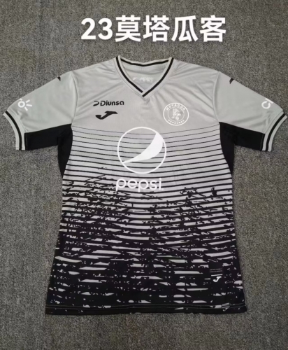 2022-23 Motagua Away Gray Thailand Soccer Jersey AAA-709