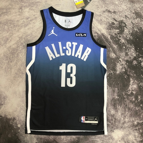 All Star 2023 Season NBA All-Star Version Light Purple #13 Jersey-311