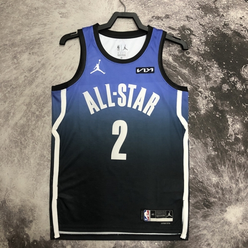 All Star 2023 Season NBA All-Star Version Light Purple #2 Jersey-311