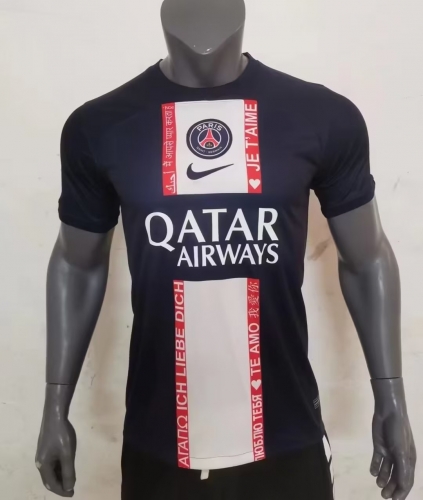 Special Version 2023/24 Paris SG Blue Soccer Thailand jersey AAA-416/407