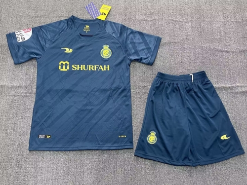 2022/23 Al-Nassr FC Away Blue Soccer Uniform-315