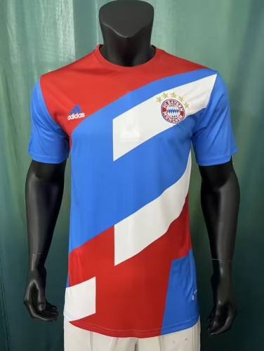 2023/24 Bayern München White & Blue Thailand Soccer Jersey AAA-407/410