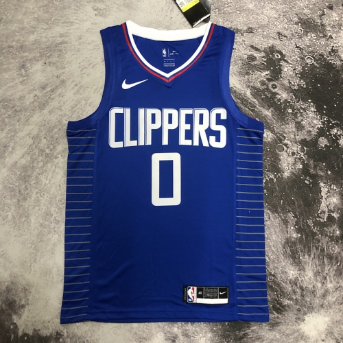 Limited Version Los Angeles Clippers Blue #0 Jersey-311