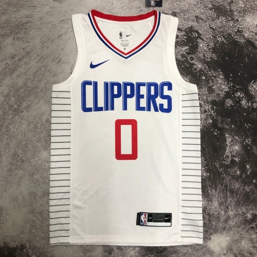 Limited Version Los Angeles Clippers White #0 Jersey-311