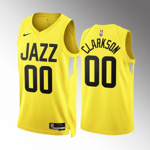 2023 NBA Utah Jazz Away Yellow #23 Jersey-311