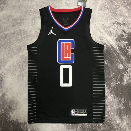 Feiren Limited Version Los Angeles Clippers Black #0 Jersey-311