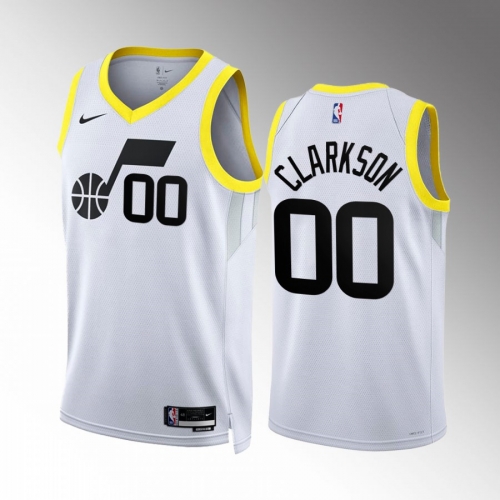 2023 NBA Utah Jazz Home White #00 Jersey-311