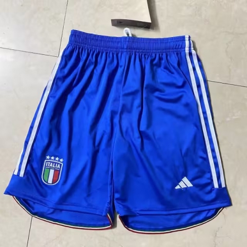 2023/24  Italy Away Blue Thailand Soccer Shorts-509