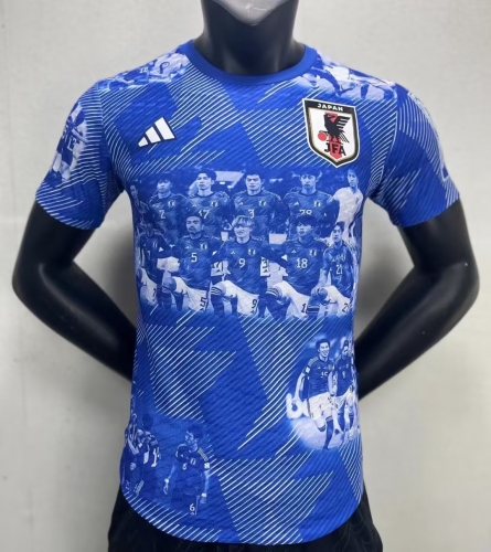 Player Version World Cup Commemorative Edition Japan Blue Thailand Soccer Jersey AAA-16/2100/MY