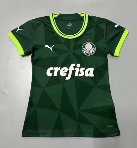 2023/24 Palmeiras Home Green Thailand Female Soccer Jersey AAA-PF/319/908