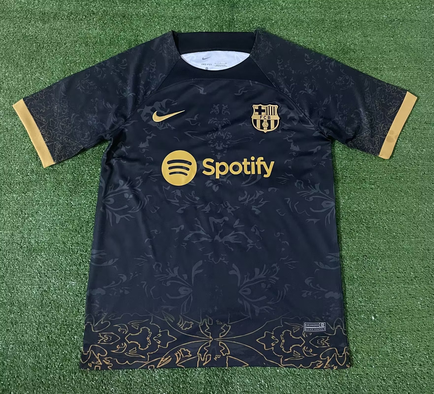 2023/24 Special Barcelona Black & Gold Thailand Soccer Jersey AAA-416