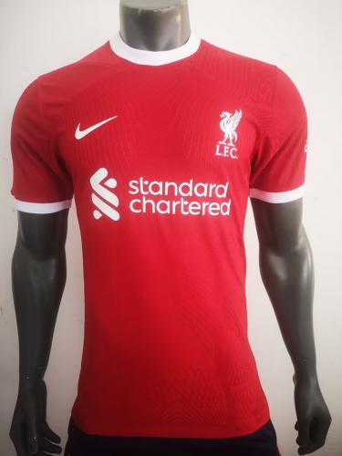 Player Version 2023/24 Liverpool Home Red Thailand Soccer Jersey AAA-888/308/703