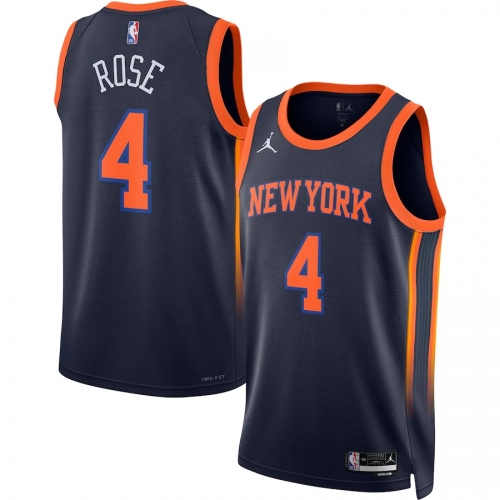 2023 Season City Version New York Kinicks NBA Royal Blue #4 Jersey-311