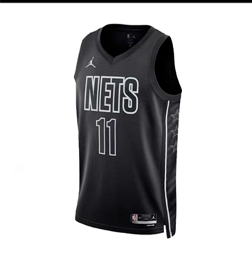 2023 Season Feiren Limited Version Brooklyn Nets Black #11 NBA Jersey-311