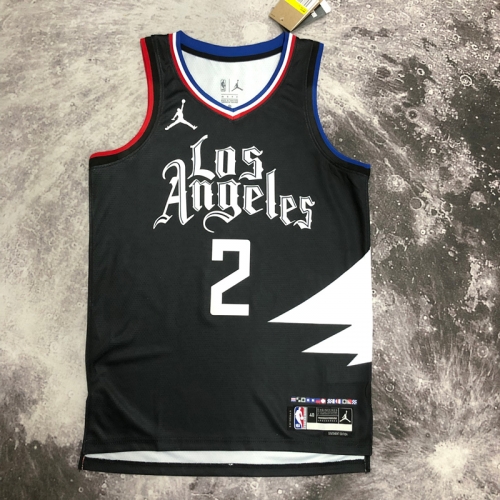 2023 Feiren Limited Version Los Angeles Clippers Black #2 Jersey-311