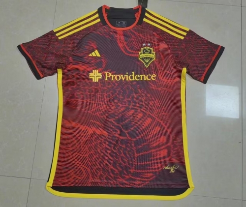 2023/24 Seattle Sounders FC Red Thailand Soccer Jersey AAA--23/709