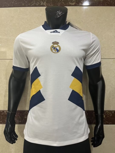 Player Casual Version 2023-24 Real Madrid White Thailand Soccer Jersey AAA-308