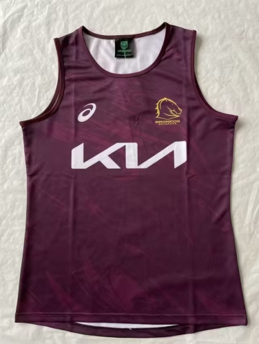 2023 Mustang Yelllow & Red Thailand Rugby Vest-805