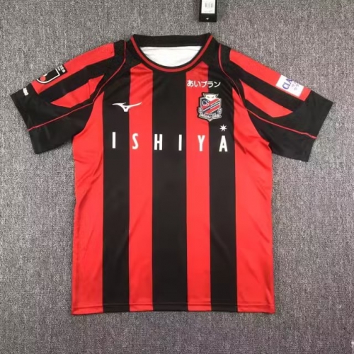 2023/24 Hokkaido Consadole Sapporo Home Red & Black Thailand Soccer Jersey AAA-417