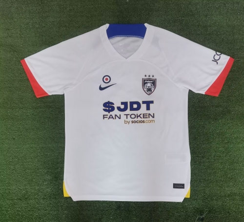 2023/24 Johor Away White Thailand Soccer Jersey AAA-522/416