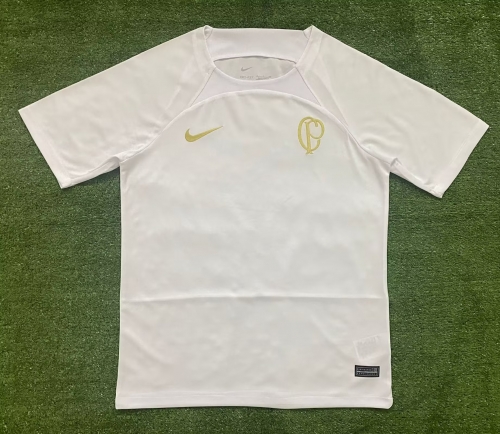 2022/23 Corinthian White Thailand Training Soccer Jersey-1095/410/416