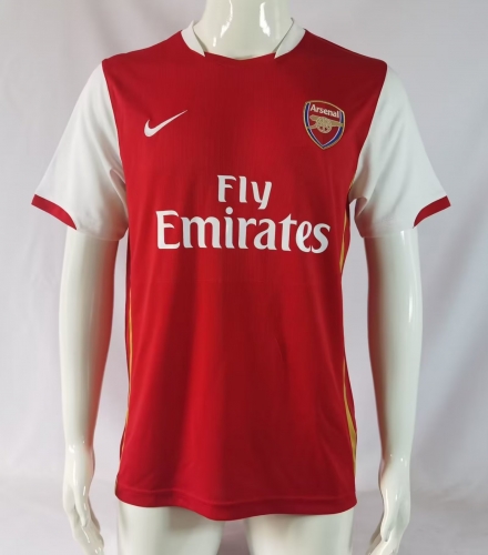 06-08 Retro Version Arsenal Home Red Thailand Soccer Jersey AAA-503/601