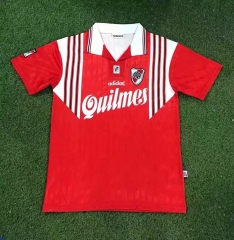 96-97 Retro Version CA River Plate Away Red Thailand Soccer Jersey AAA-503/JM