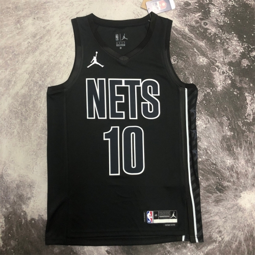 2023 Season Feiren Limited Version Brooklyn Nets Black #10 NBA Jersey-311