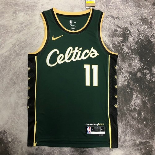 2023 Season City Version Boston Celtics Green NBA #11 Jersey-311