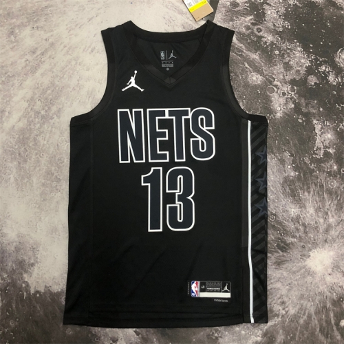 2023 Season Feiren Limited Version Brooklyn Nets Black #13 NBA Jersey-311