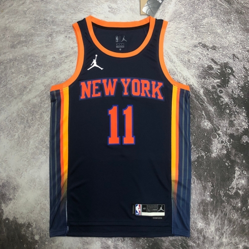 2023 Jordan Season Limited Version NBA New York Knicks Black #11 Jersey-311