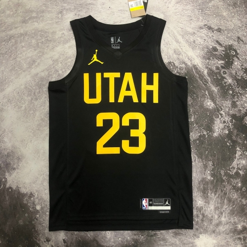 2023 Jordan Limited Version  NBA Utah Jazz Black #23 Jersey-311