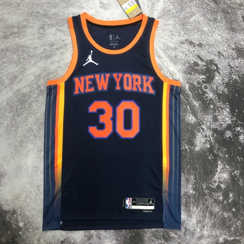 2023 Jordan Season Limited Version NBA New York Knicks Black #30 Jersey-311