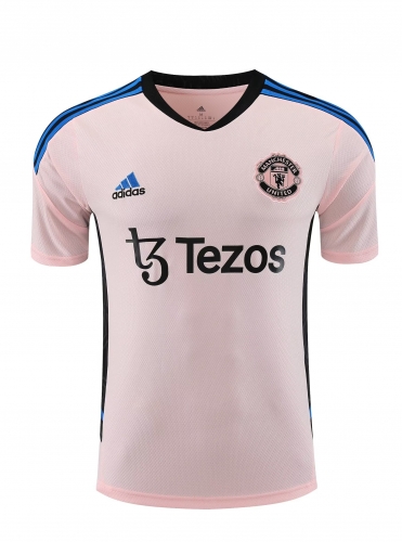 2023/24 Manchester United Pink Thailand Soccer Training Jerseys-418