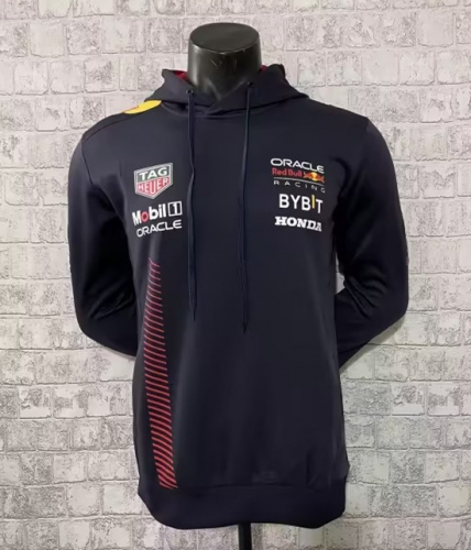 (Size S-3XL) 2021-2022 Red Bull Royal Blue Formula One Hooodies Racing Top-805