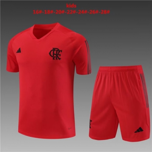 2023/24 Flamengo Red Kids/Youth Tracksuit Uniform-801