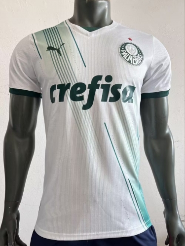 Player Version 2023/24 Palmeiras White Thailand Soccer Jersey AAA-308/16/MY/703