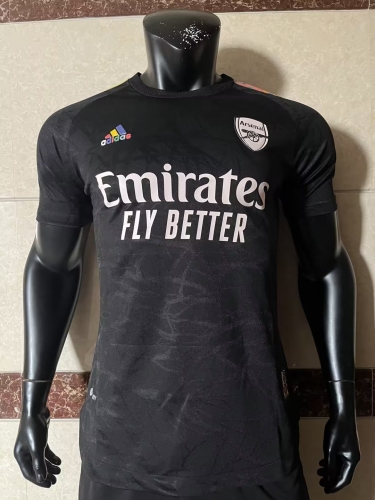 Player Version 2023/24 Arsenal Black Thailand Soccer Jersey AAA-308