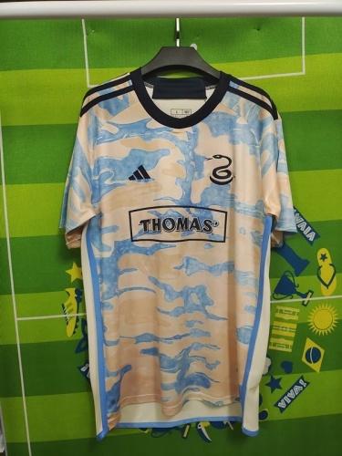 2023/24 Philadelphia Union Blue & White Thailand Soccer Jersey AAA-522