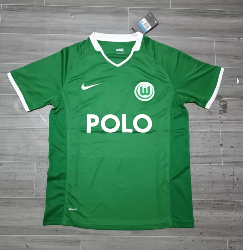 08-09 VfL Wolfsburg Away Black Thailand Soccer Jersey AAA-JM