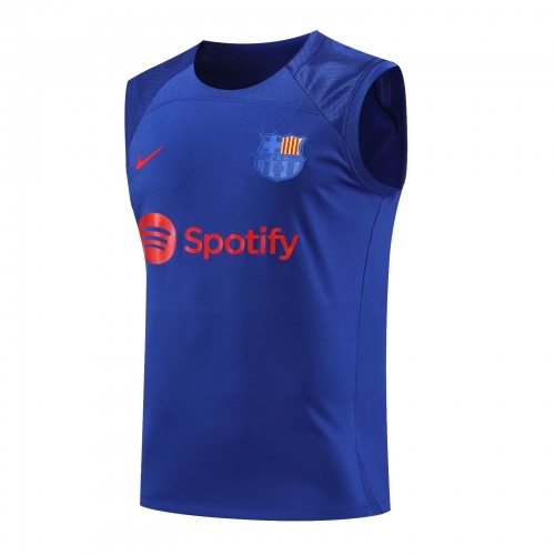 2022/23 Barcelona CaiBlue Thailand Soccer Training Vest-418