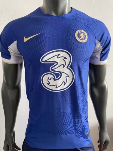 Player Version 2023/24 Chelsea Home Blue Thailand Soccer Jersey AAA-703