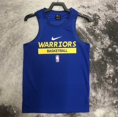 2023 Season Golden State Warriors NBA Yellow Traning Jersey-311