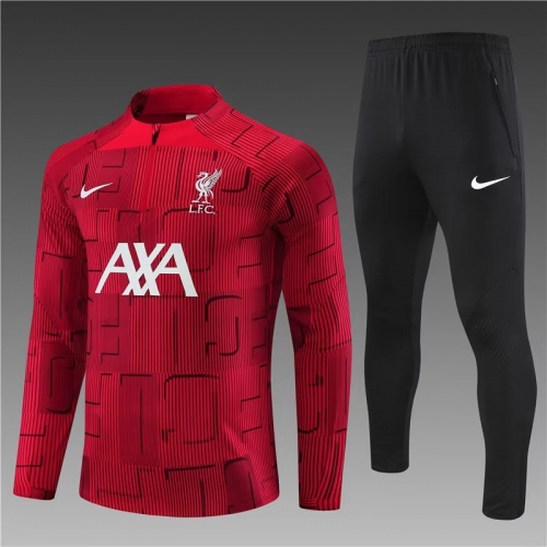 2023/24 Liverpool Red Soccer Tracksuit Uniform-801