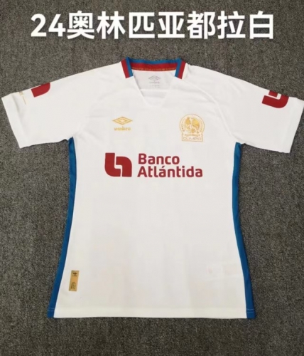 2023/24 Olimpia Home White Thailand Soccer Jersey AAA-709