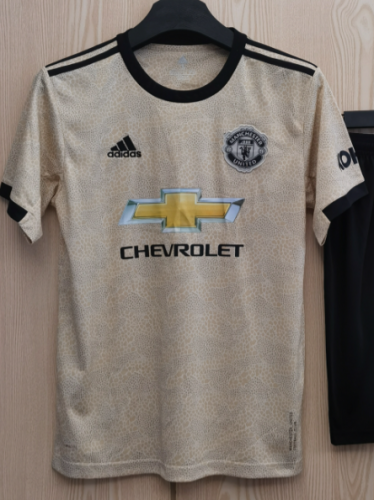 19-20 Manchester United Light Yellow Thailand Soccer Jersey AAA-TJ