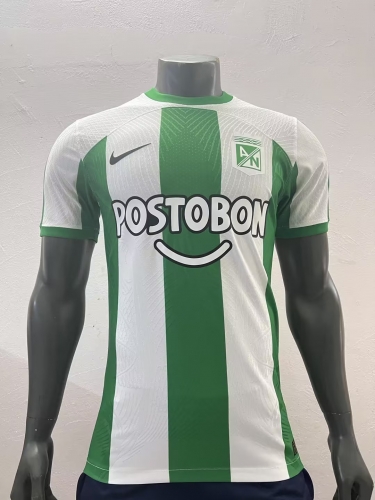 Player Version 2023/24 Atlético Nacional Home Green & White Thailand Soccer Jersey AAA-703